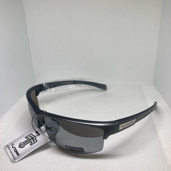 Tundra Accessories Tundra Mens Semirimless Mirrored Sunglasses